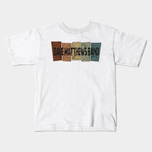 Dave Matthews Band - Retro Pattern Kids T-Shirt